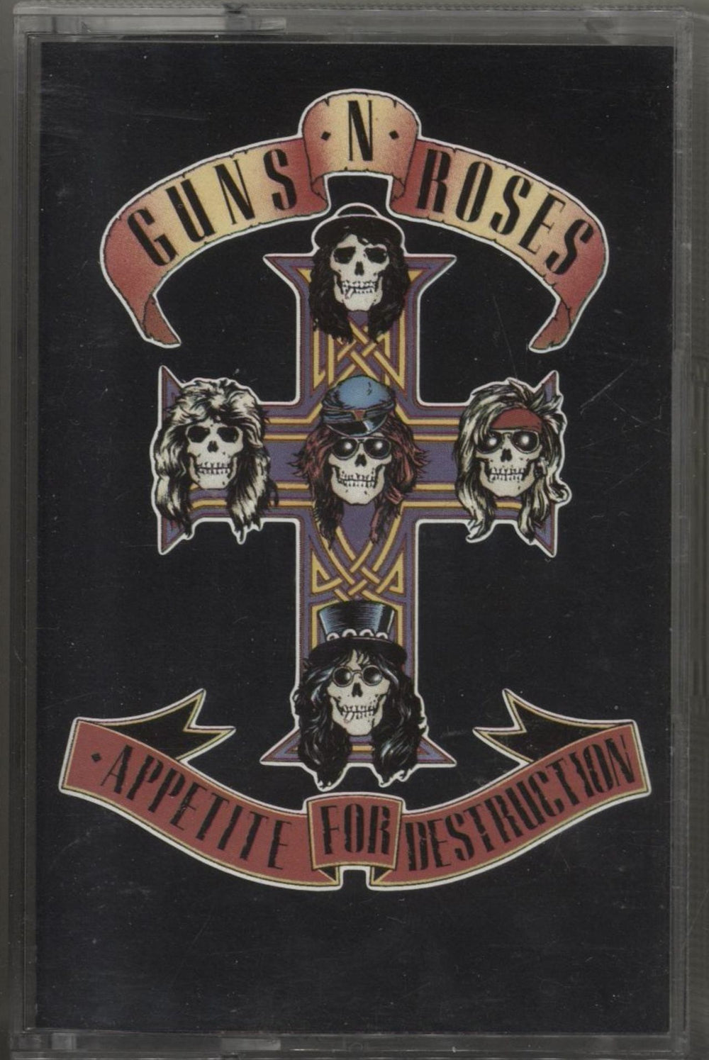 Guns N Roses Appetite For Destruction German cassette album 924148-4