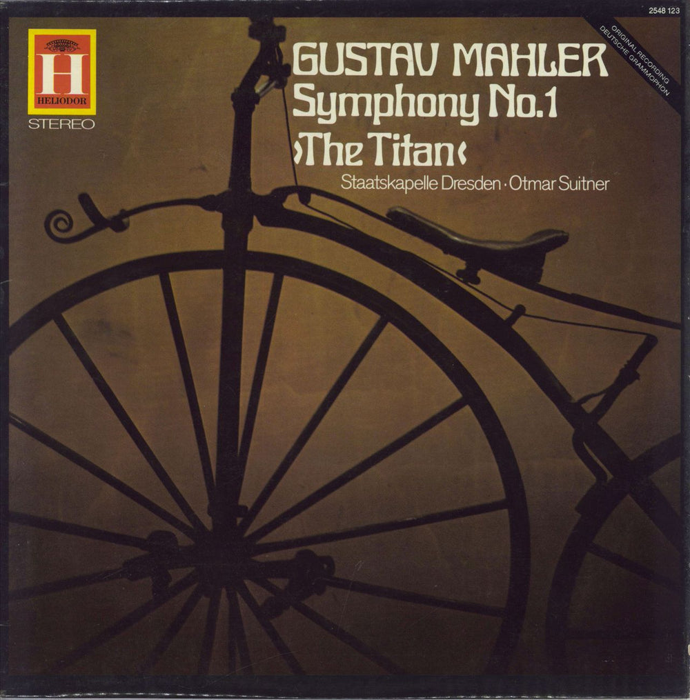 Gustav Mahler Symphony No. 1 in D Major 'The Titan' UK vinyl LP album (LP record) 2548123