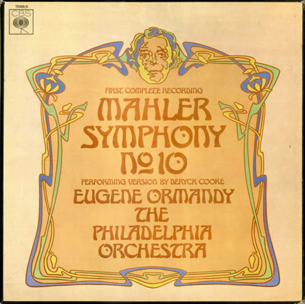 Gustav Mahler Symphony No. 10 UK Vinyl Box Set 72408/9