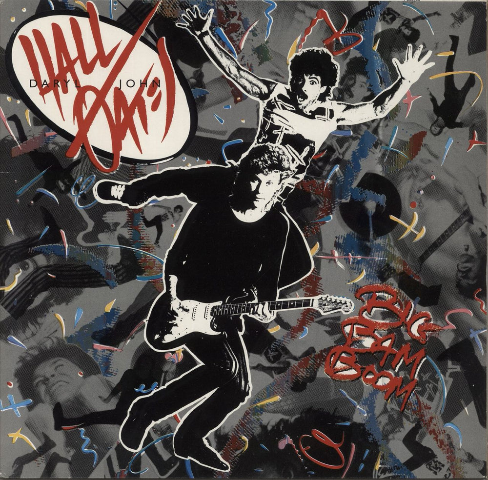 Hall & Oates Big Bam Boom German vinyl LP album (LP record) PL85309