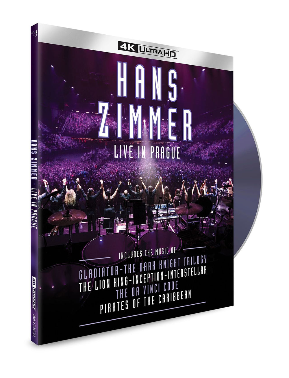 Hans Zimmer Live In Prague - 4K Ultra HD - Sealed UK Blu Ray DVD HZABRLI869782