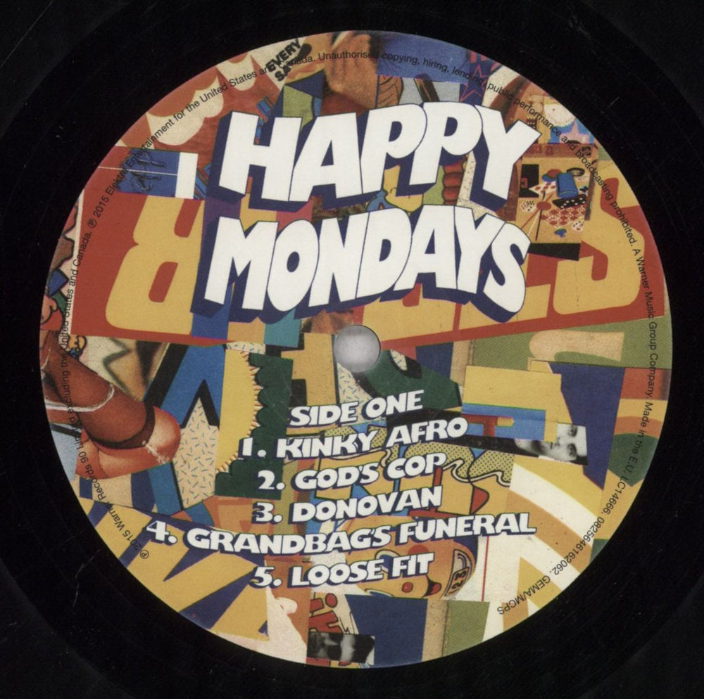 Happy Mondays Pills 'N' Thrills And Bellyaches - Shrink UK vinyl LP album (LP record) HAPLPPI837364