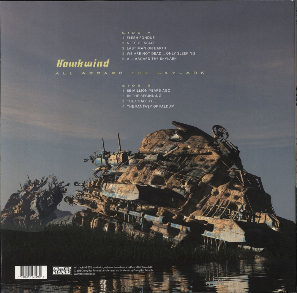 Hawkwind All Aboard The Skylark UK vinyl LP album (LP record) 5013929178212