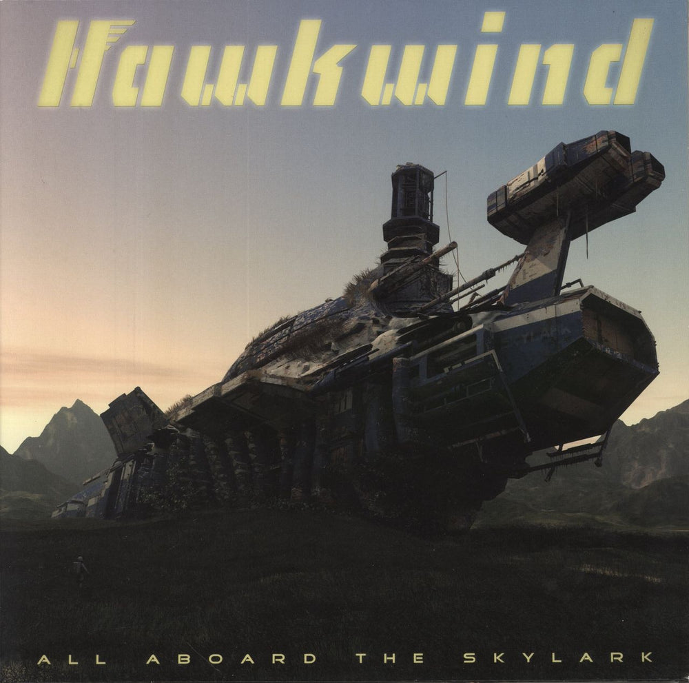 Hawkwind All Aboard The Skylark UK vinyl LP album (LP record) BRED782