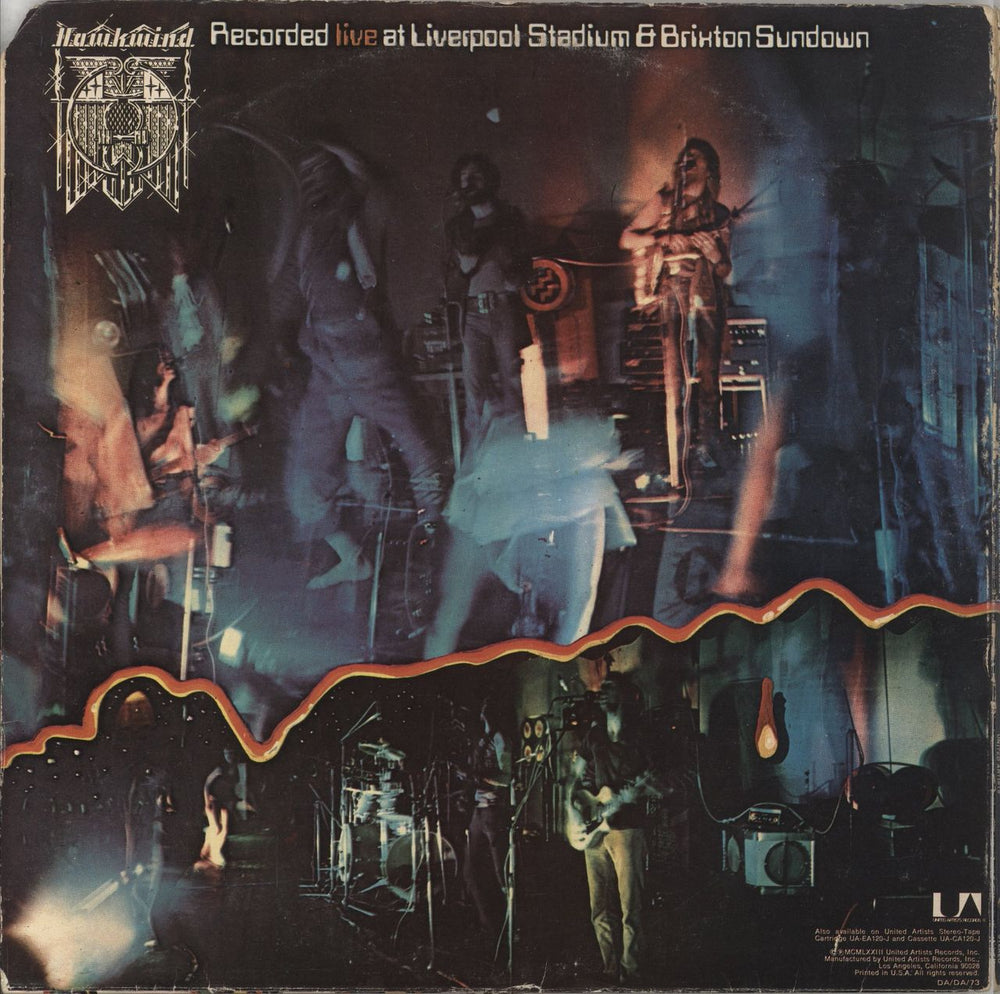 Hawkwind Space Ritual - VG Sleeve US 2-LP vinyl record set (Double LP Album)