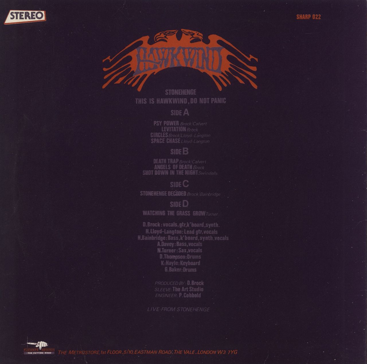 Hawkwind This Is Hawkwind, Do Not Panic - 2nd UK 2-LP vinyl record set (Double LP Album)