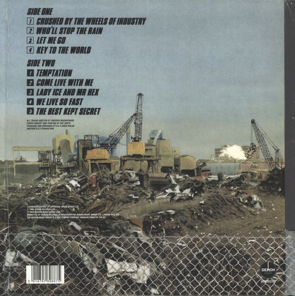 Heaven 17 The Luxury Gap - 180gm Yellow Vinyl - Opened shrink UK vinyl LP album (LP record) 5014797898875