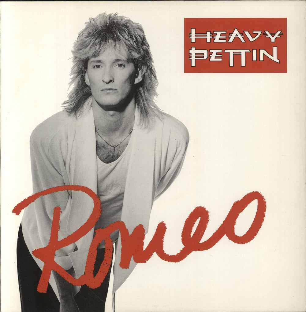 Heavy Pettin Romeo UK 12" vinyl single (12 inch record / Maxi-single) POSPX849