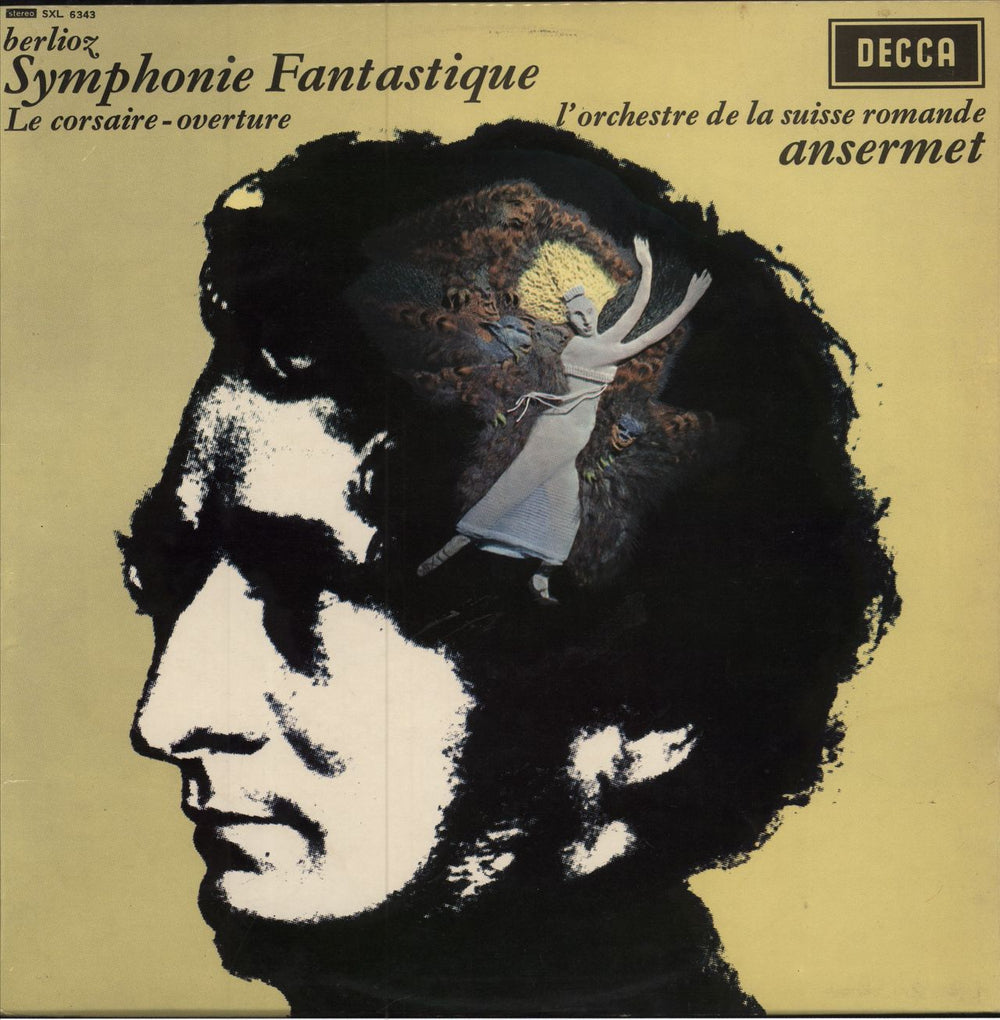 Hector Berlioz Symphonie Fantastique, Op.14 / Le Corsaire - Overture, Op.21 UK vinyl LP album (LP record) SXL6343