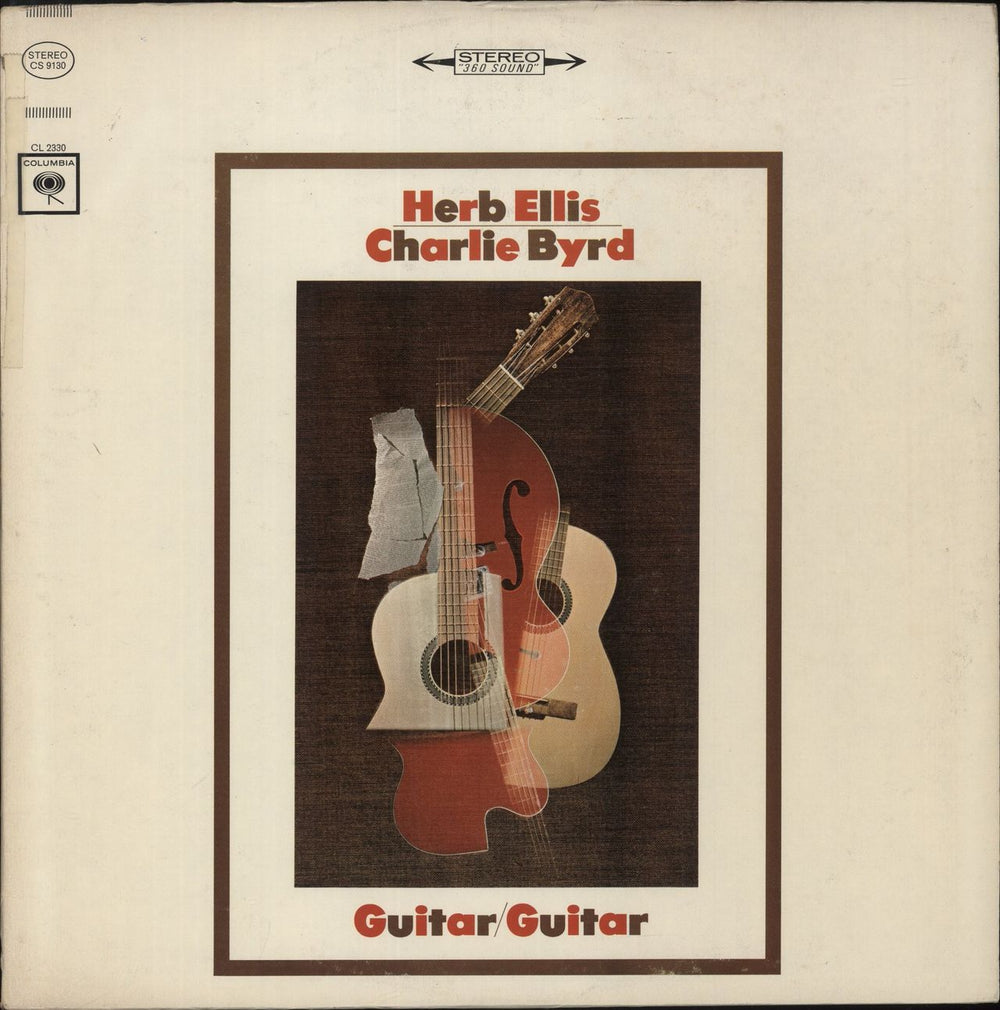 Herb Ellis & Charlie Byrd Guitar, Guitar - 1st issue US vinyl LP album (LP record) CS9130