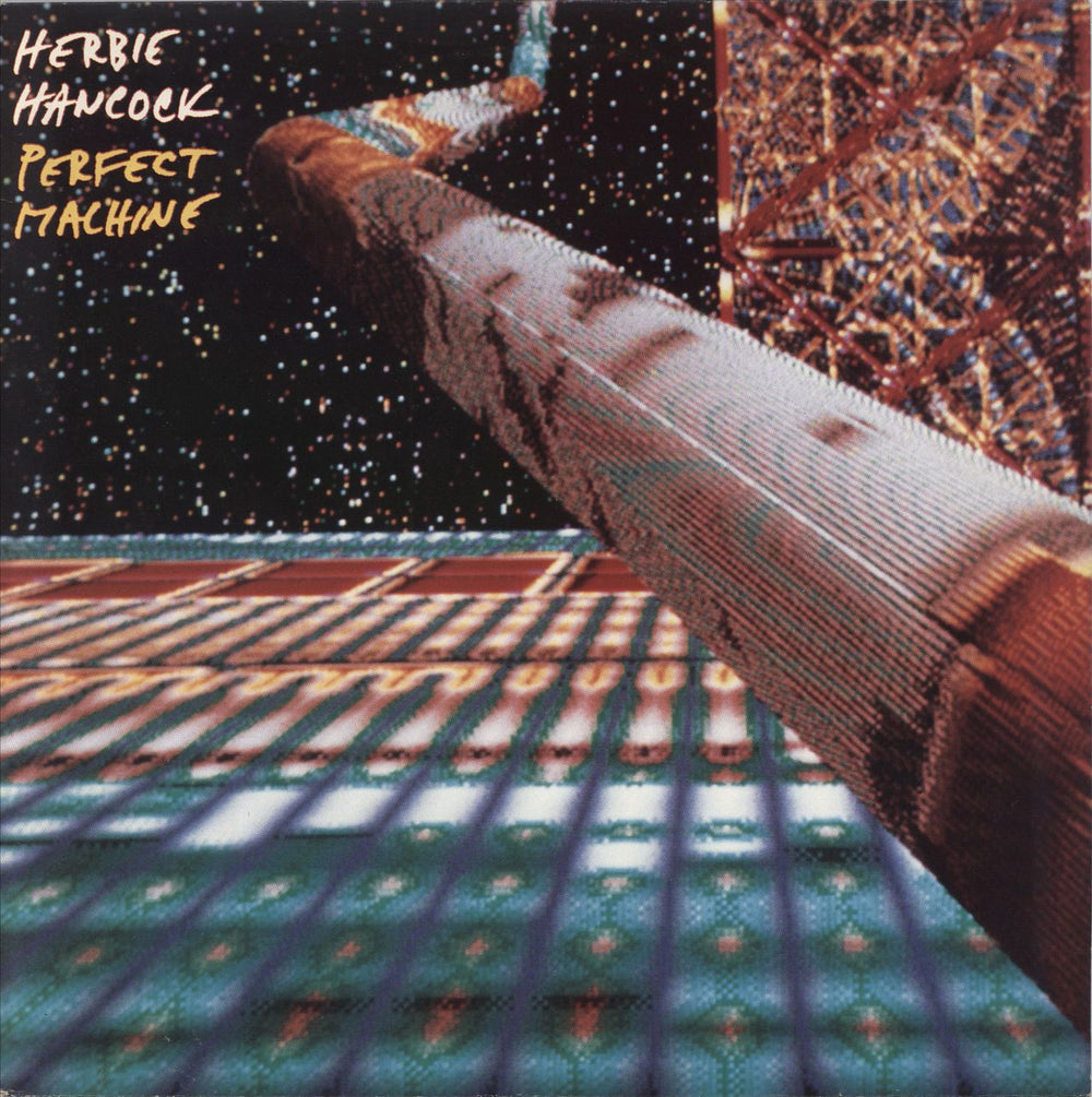 Herbie Hancock Perfect Machine UK vinyl LP album (LP record) 4606791