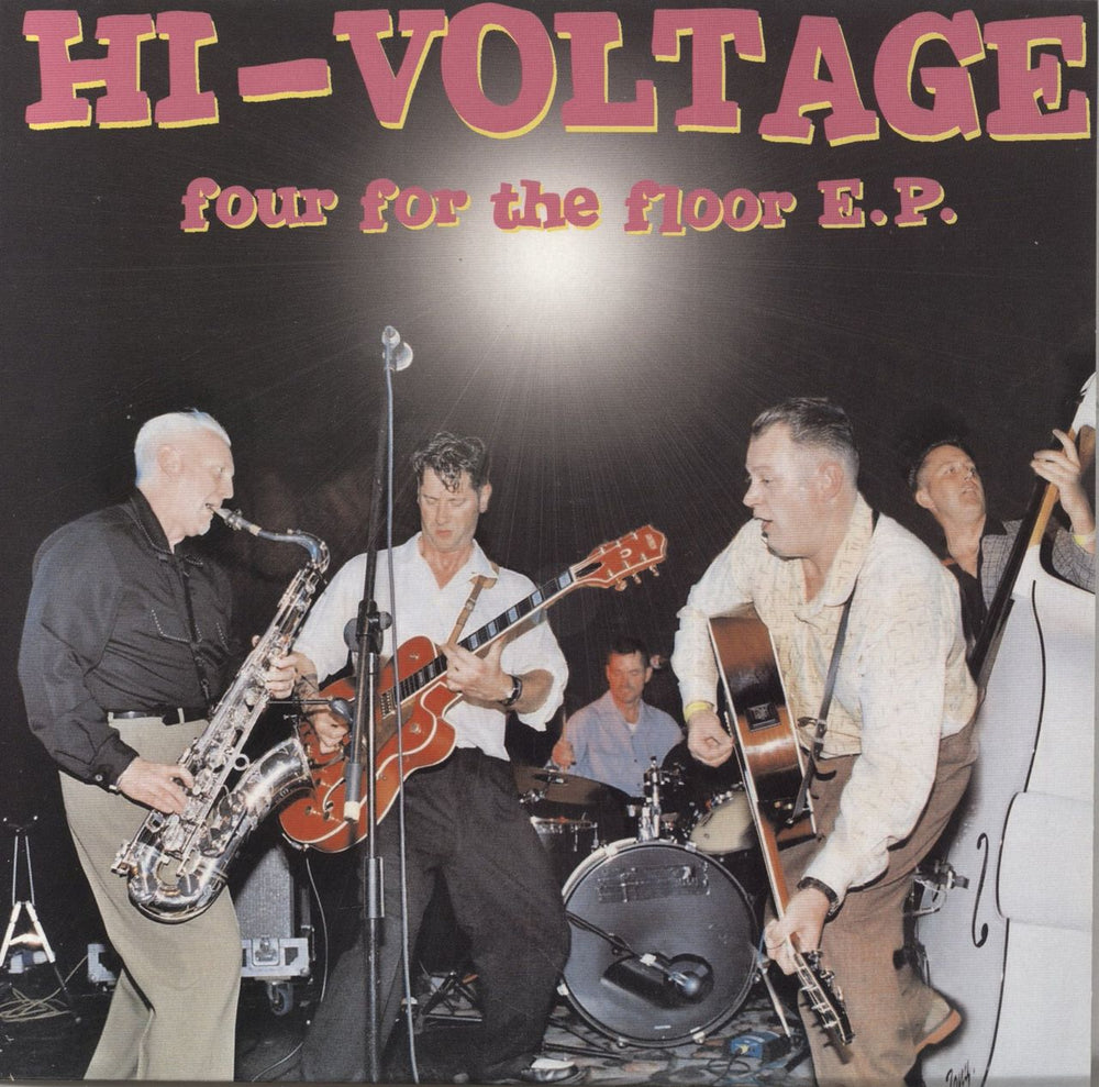 Hi Voltage [Rockabilly] Four For The Floor E.P. UK 7" vinyl single (7 inch record / 45) RREP801