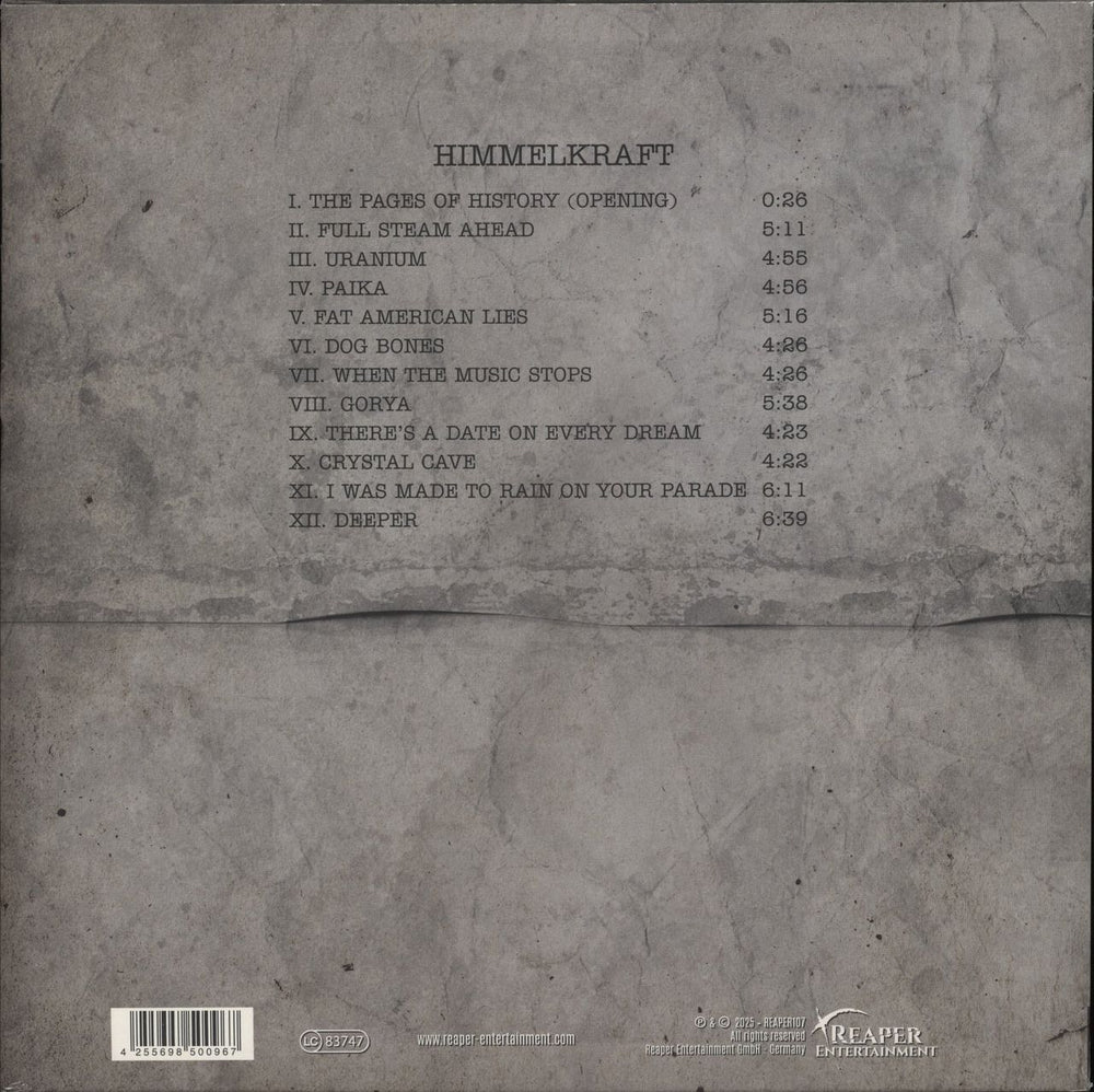 Himmelkraft Himmelkraft - Glow In The Dark & Dark Red Vinyl - Sealed German 2-LP vinyl record set (Double LP Album) 4255698500967