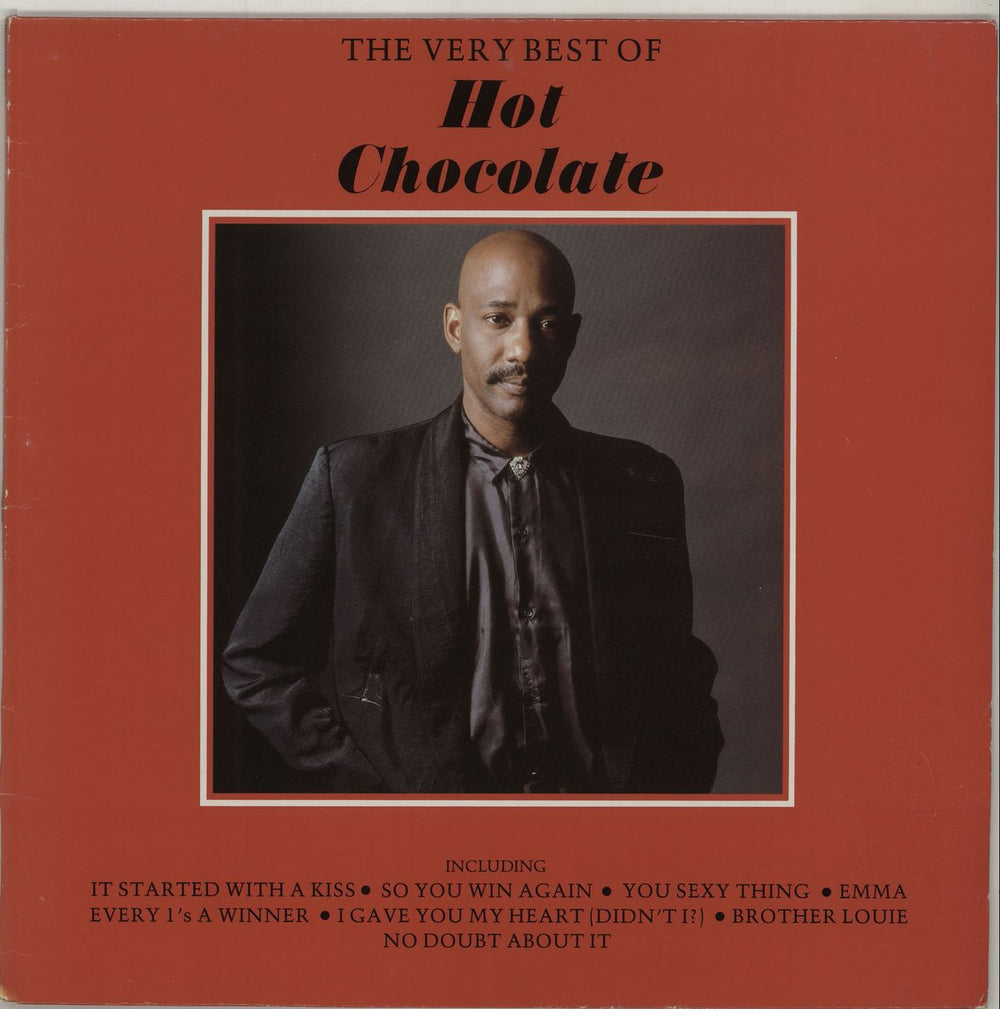 Hot Chocolate The Very Best Of Hot Chocolate UK vinyl LP album (LP record) EMTV42