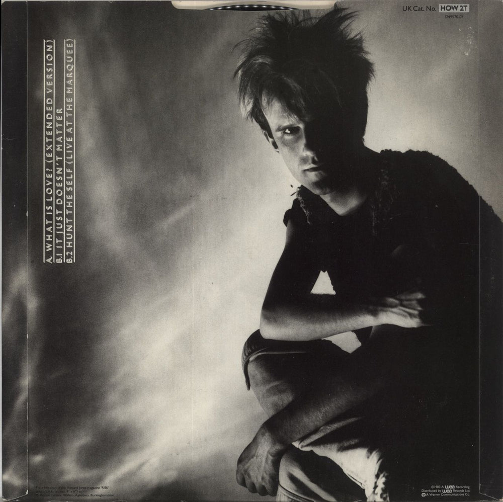 Howard Jones What Is Love UK 12" vinyl single (12 inch record / Maxi-single)