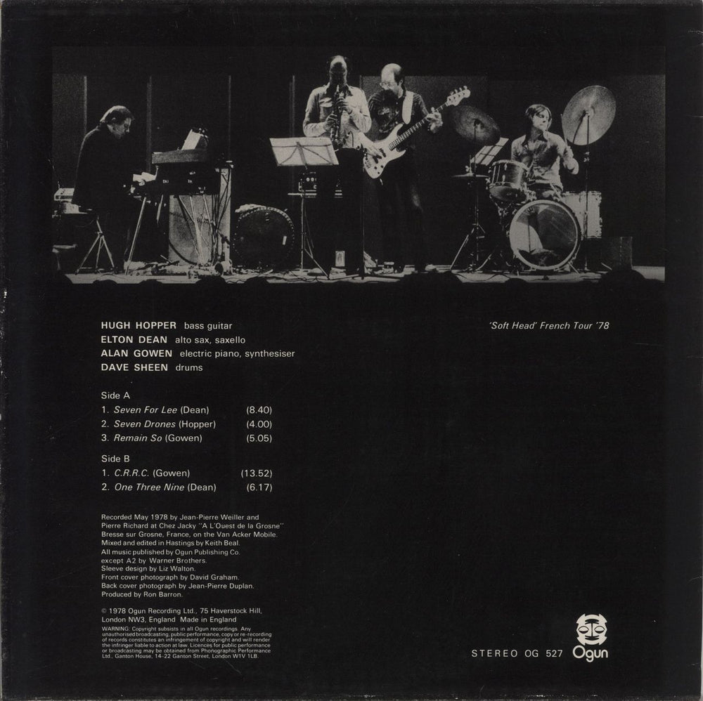 Hugh Hopper Rogue Element - VG+ UK vinyl LP album (LP record)