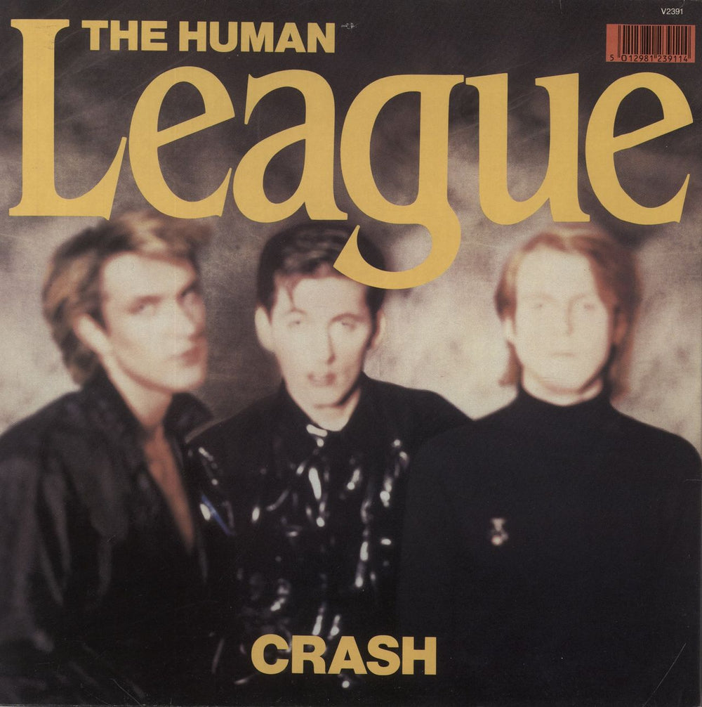 Human League Crash UK vinyl LP album (LP record) 5012981239114