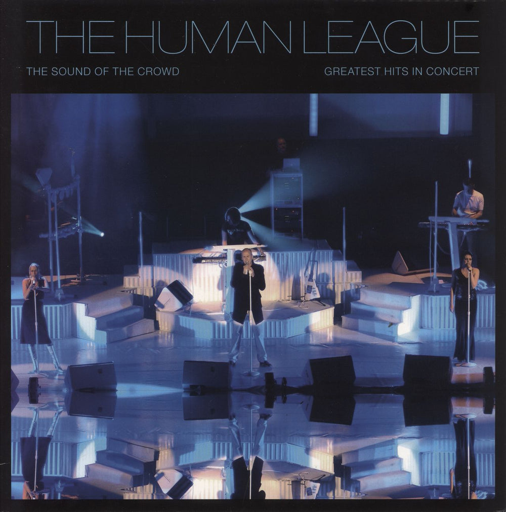 Human League The Sound Of The Crowd - Greatest Hits In Concert + DVD UK vinyl LP album (LP record) SECLP175