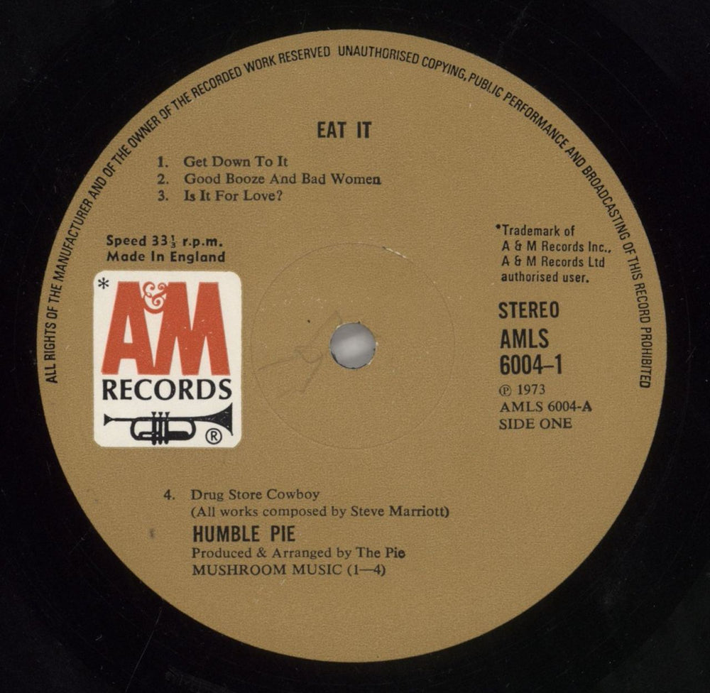 Humble Pie Eat It - 1st UK 2-LP vinyl record set (Double LP Album) HMB2LEA857630