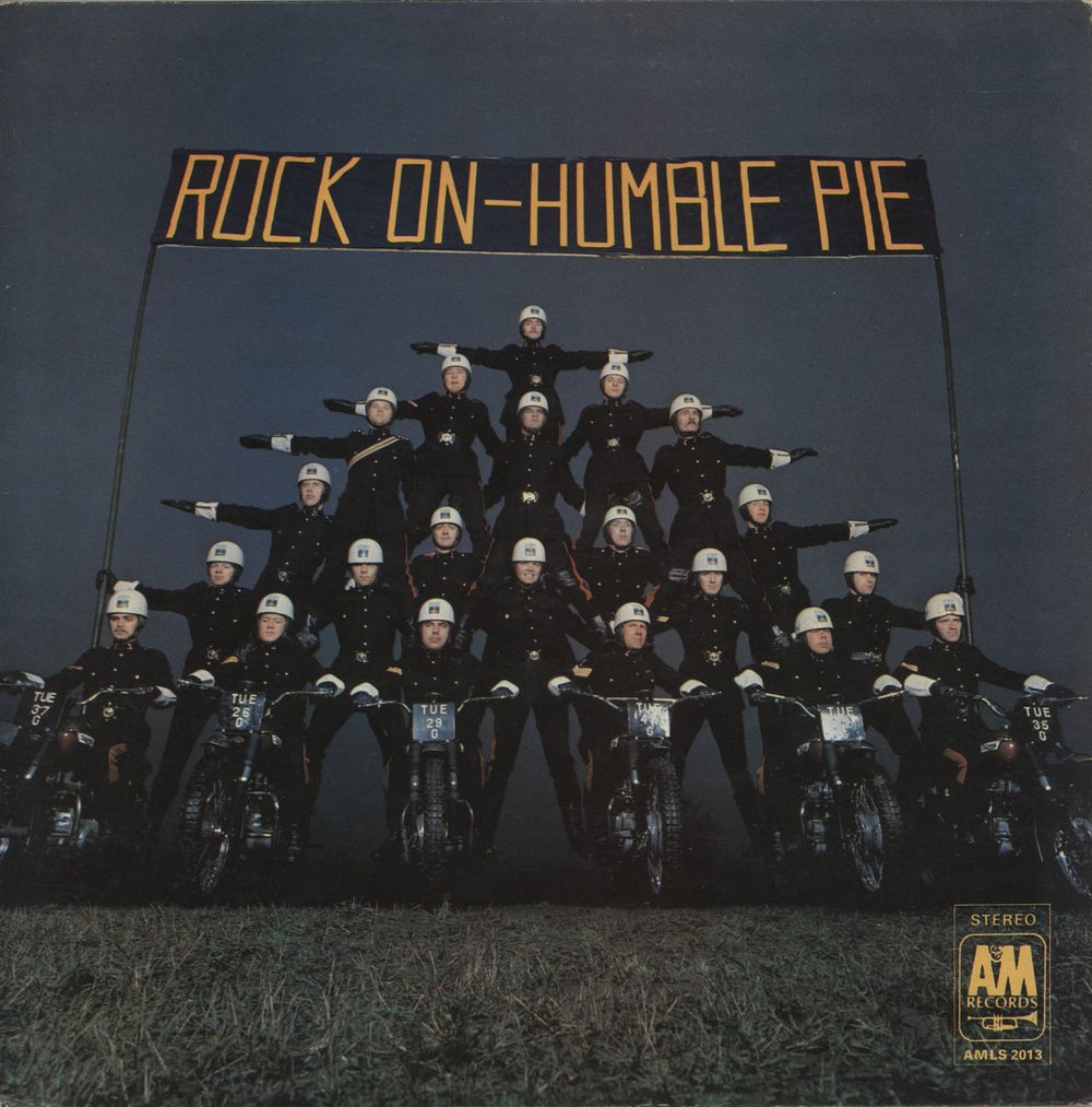 Humble Pie Rock On - VG UK vinyl LP album (LP record) AMLS2013