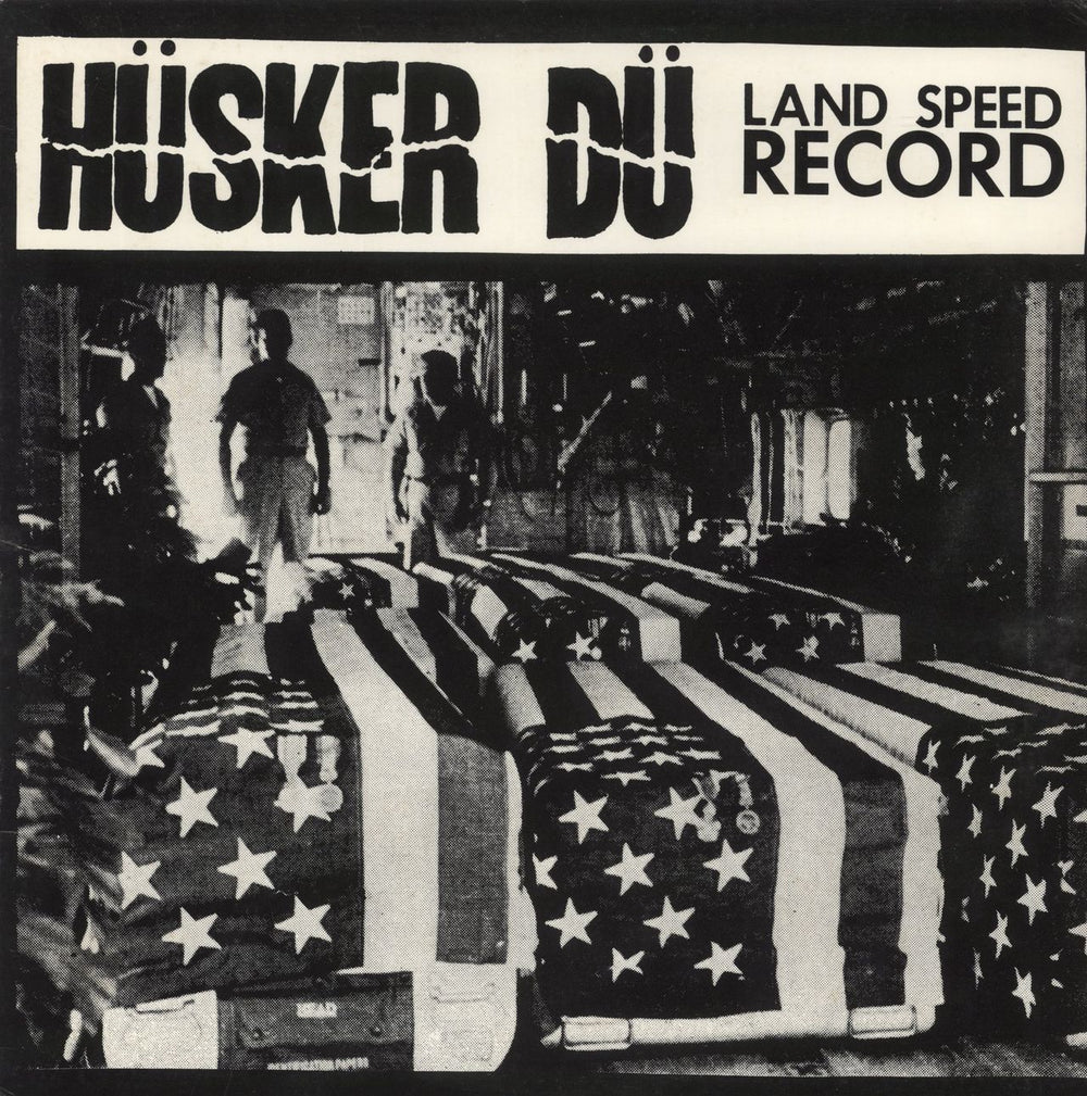 Husker Du Land Speed Record US vinyl LP album (LP record) SST195
