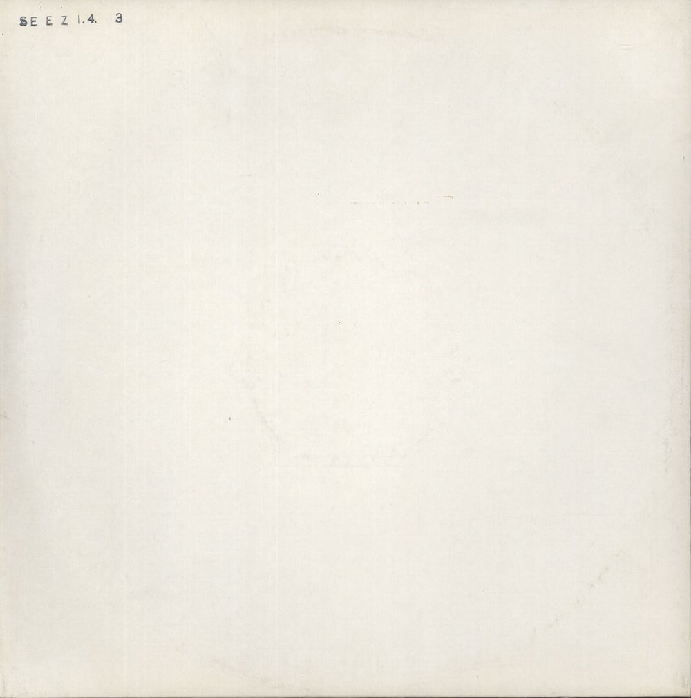 Ian Dury Do It Yourself - White label UK Promo vinyl LP album (LP record) SEEZ14