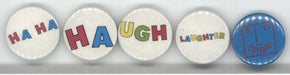 Ian Dury Ian Dury Set Of Five Button Badges UK Promo badge BADGES