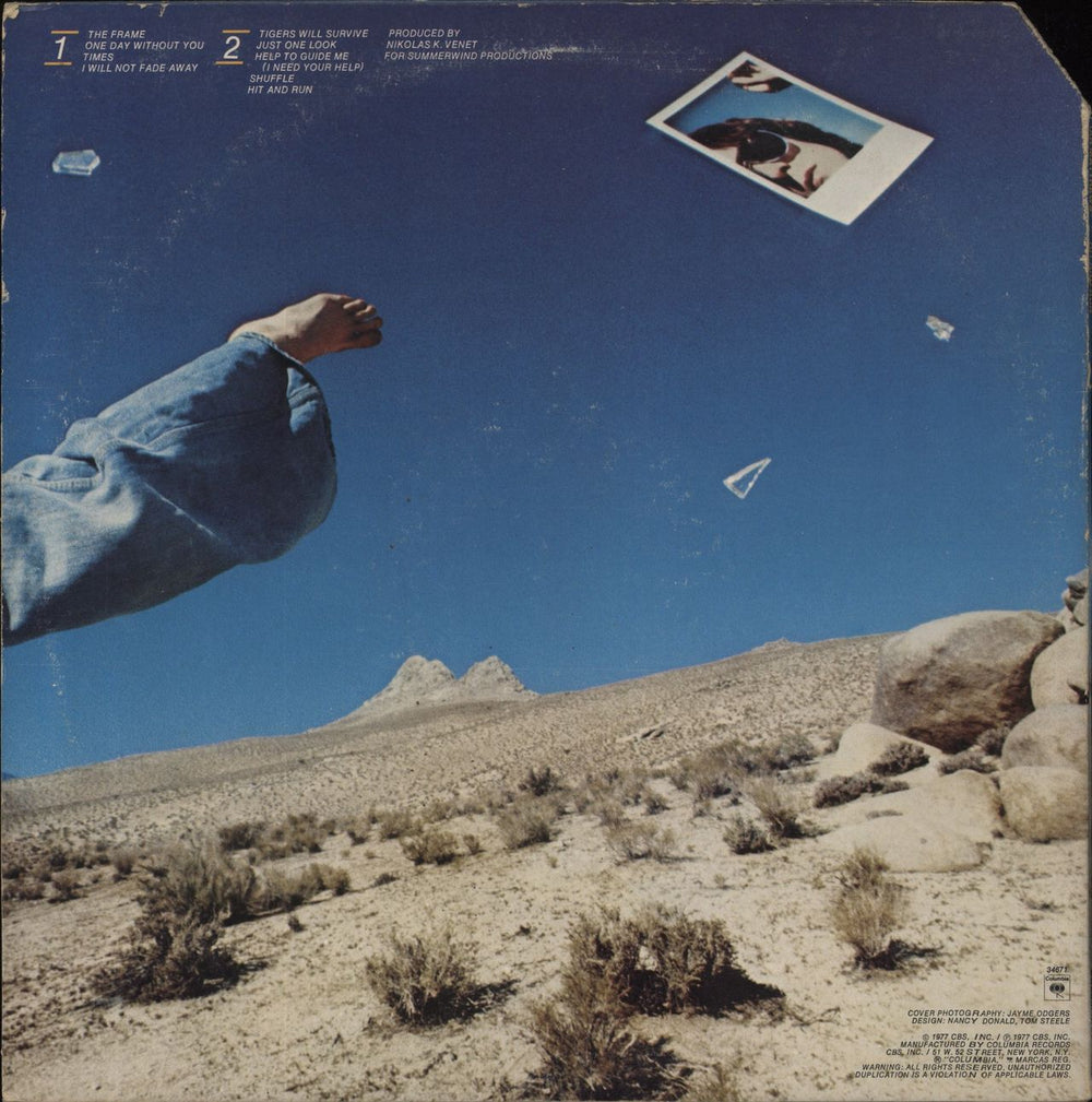 Ian Matthews Hit And Run US vinyl LP album (LP record)