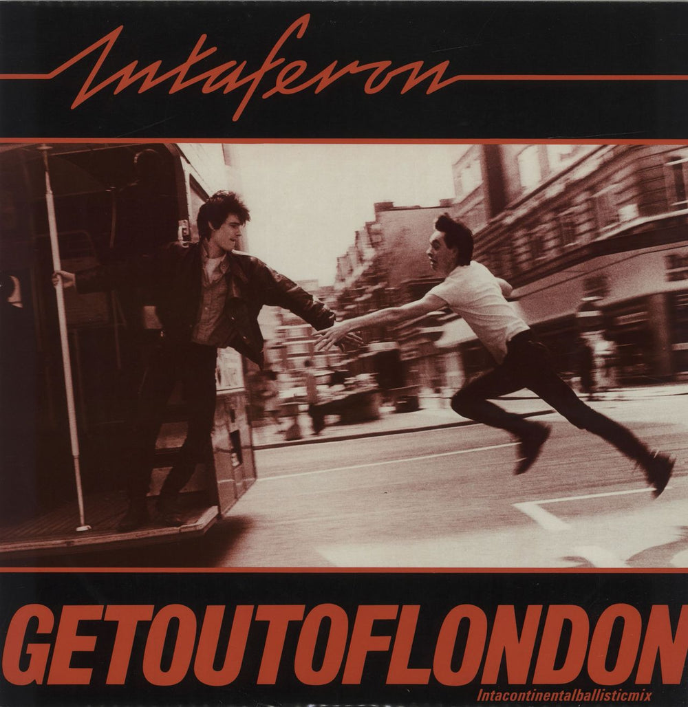 Intaferon Get Out Of London UK 12" vinyl single (12 inch record / Maxi-single) CHS122715