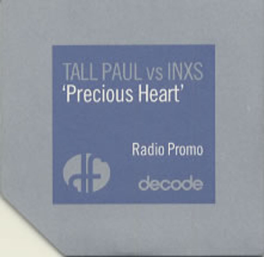 Inxs Precious Heart UK Promo CD single (CD5 / 5") INXC5PR190277