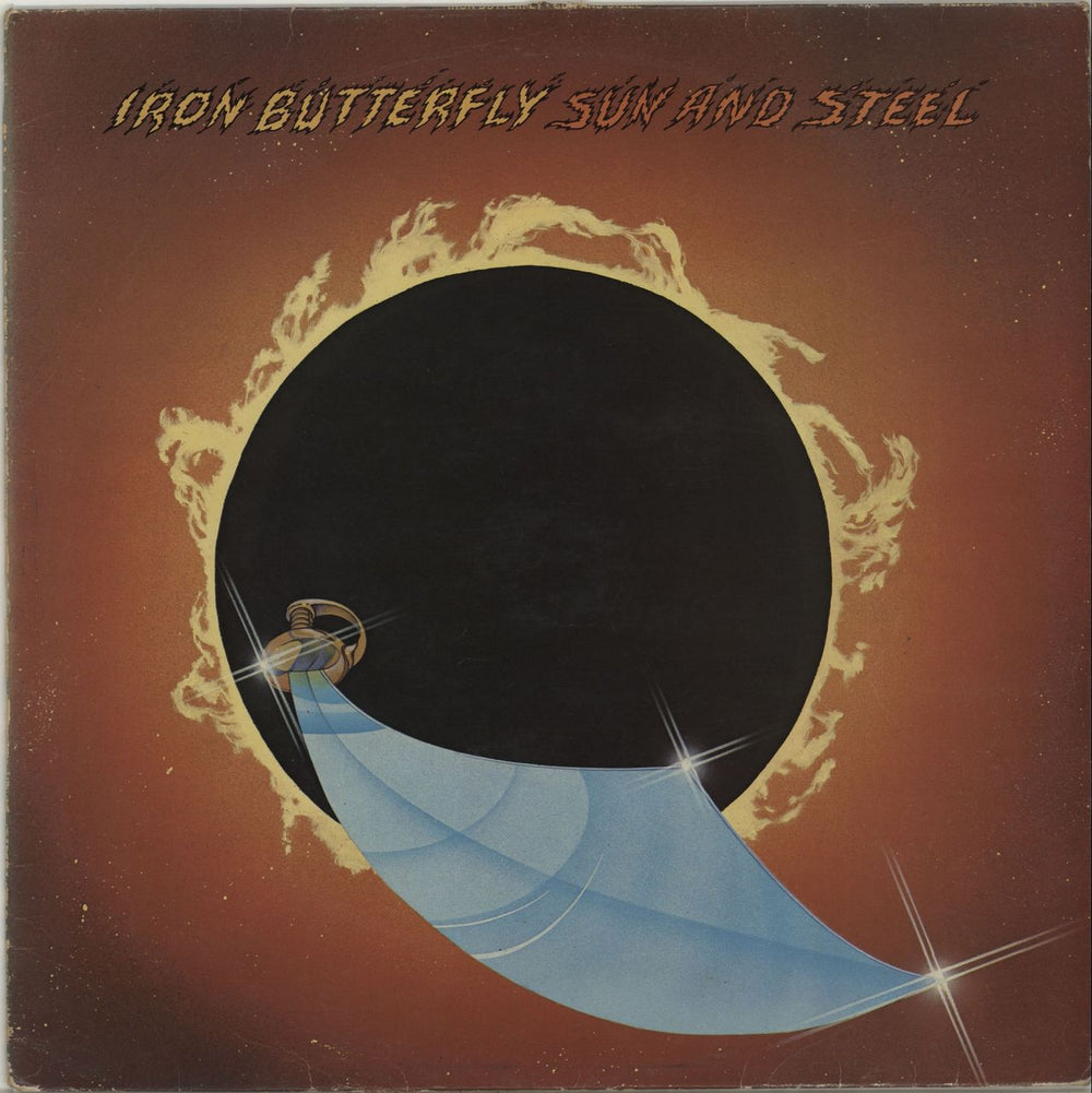 Iron Butterfly Sun And Steel UK vinyl LP album (LP record) MCF2738