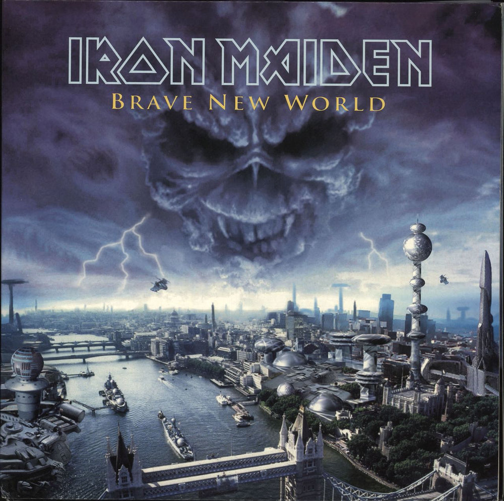 Iron Maiden Brave New World - EX UK picture disc LP (vinyl picture disc album) 5266051