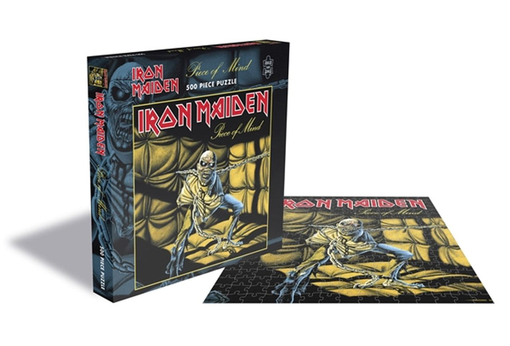 Iron Maiden Piece Of Mind - Rock Saws 500 Jigsaw UK Toy RSAW030PZ