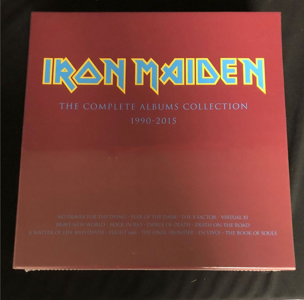 Iron Maiden The Complete Albums Collection 1990-2015 - Complete Set - Sealed UK Vinyl Box Set 0190295849498