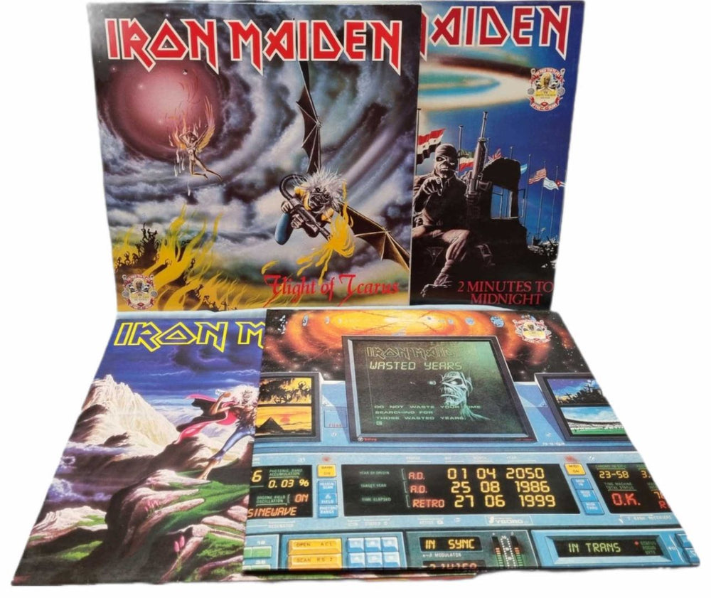 Iron Maiden The First Ten Years Box 1980-1990 - EX UK Vinyl Box Set