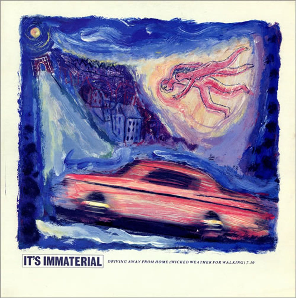 It's Immaterial Driving Away From Home UK 12" vinyl single (12 inch record / Maxi-single) SIREN15-12