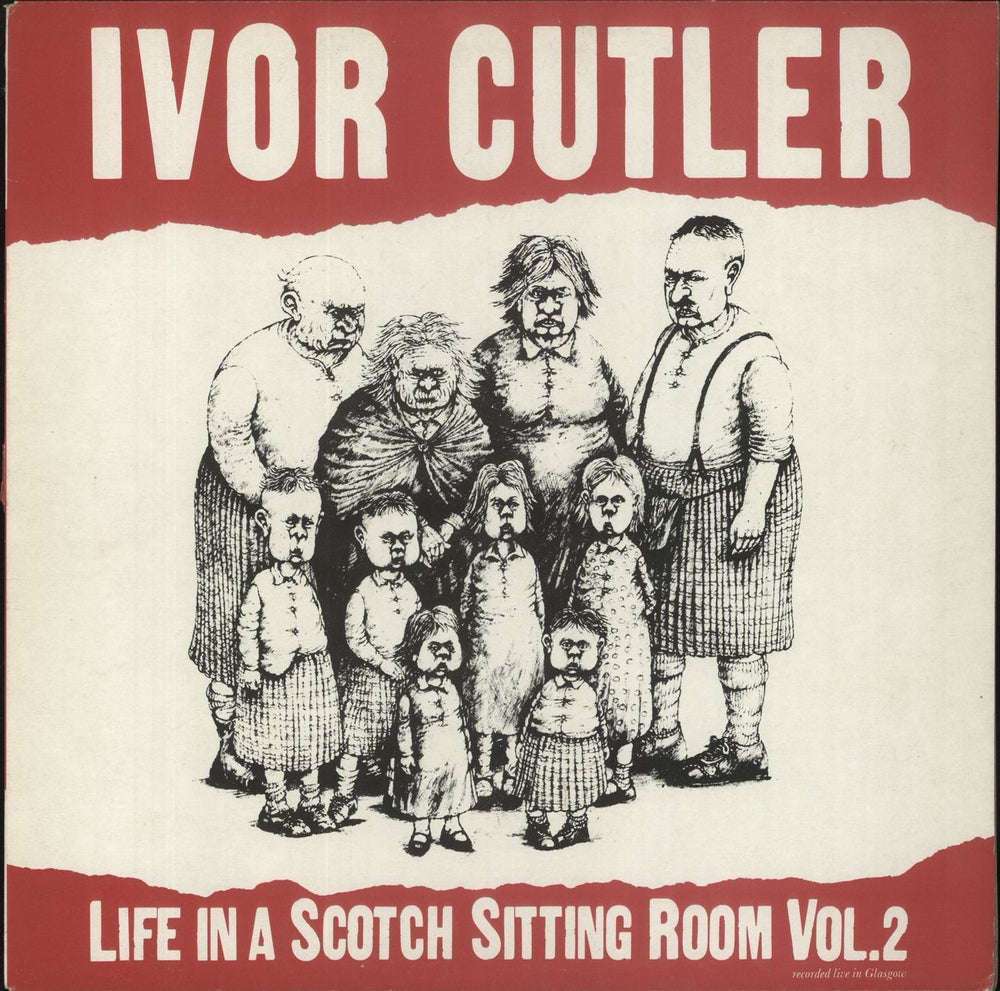 Ivor Cutler Life In A Scotch Sitting Room Vol II UK vinyl LP album (LP record) SPOUT2001