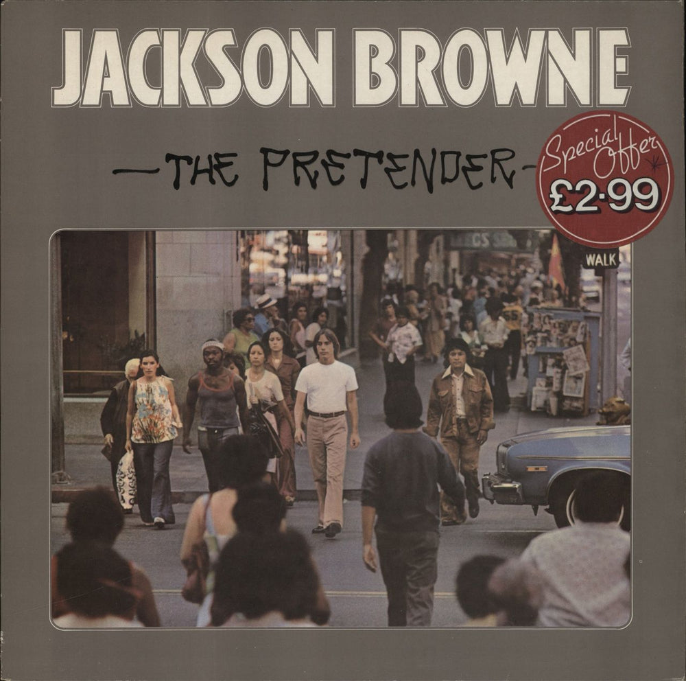 Jackson Browne The Pretender UK vinyl LP album (LP record) K53048