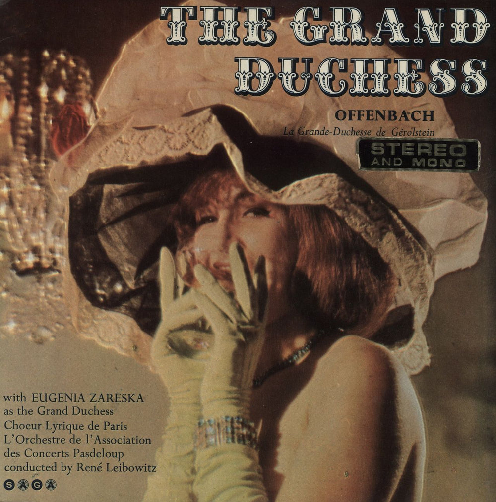 Jacques Offenbach Offenbach: The Grand Duchess UK vinyl LP album (LP record) STXID5279