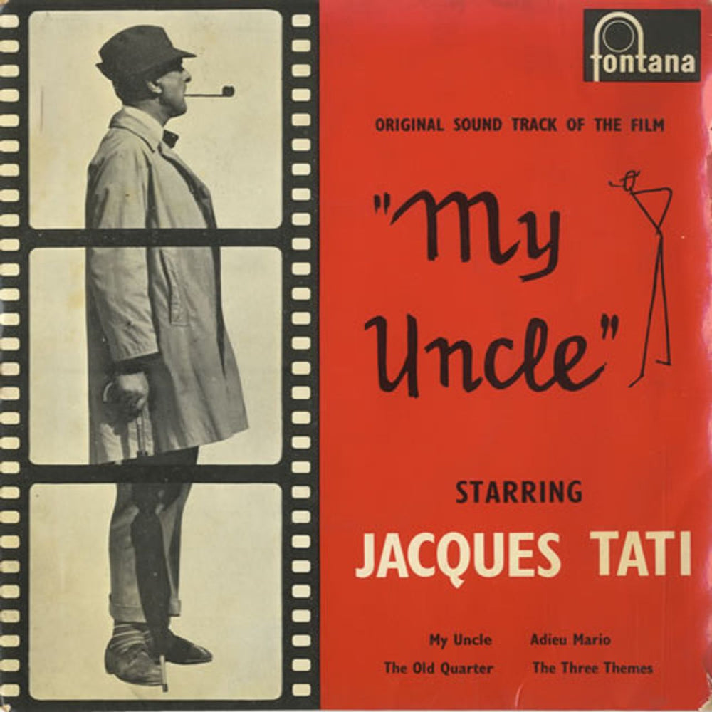Jacques Tati My Uncle UK 7" vinyl single (7 inch record / 45) TFE17175