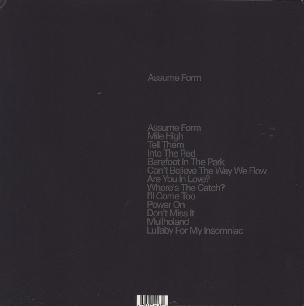 James Blake Assume Form - 180gm Vinyl UK 2-LP vinyl record set (Double LP Album) 602577441899