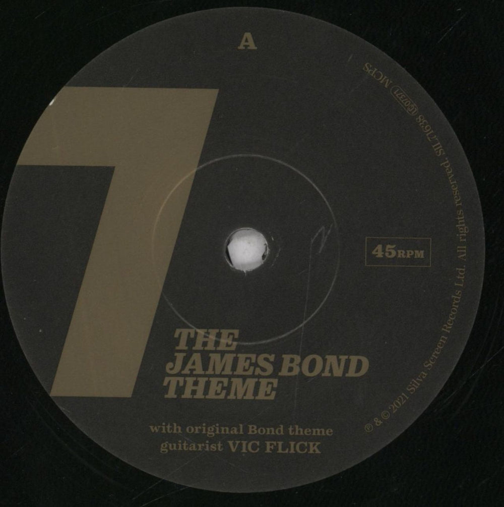 James Bond 007: The James Bond Theme & Goldfinger UK 7" vinyl single (7 inch record / 45) JBD07TH847119