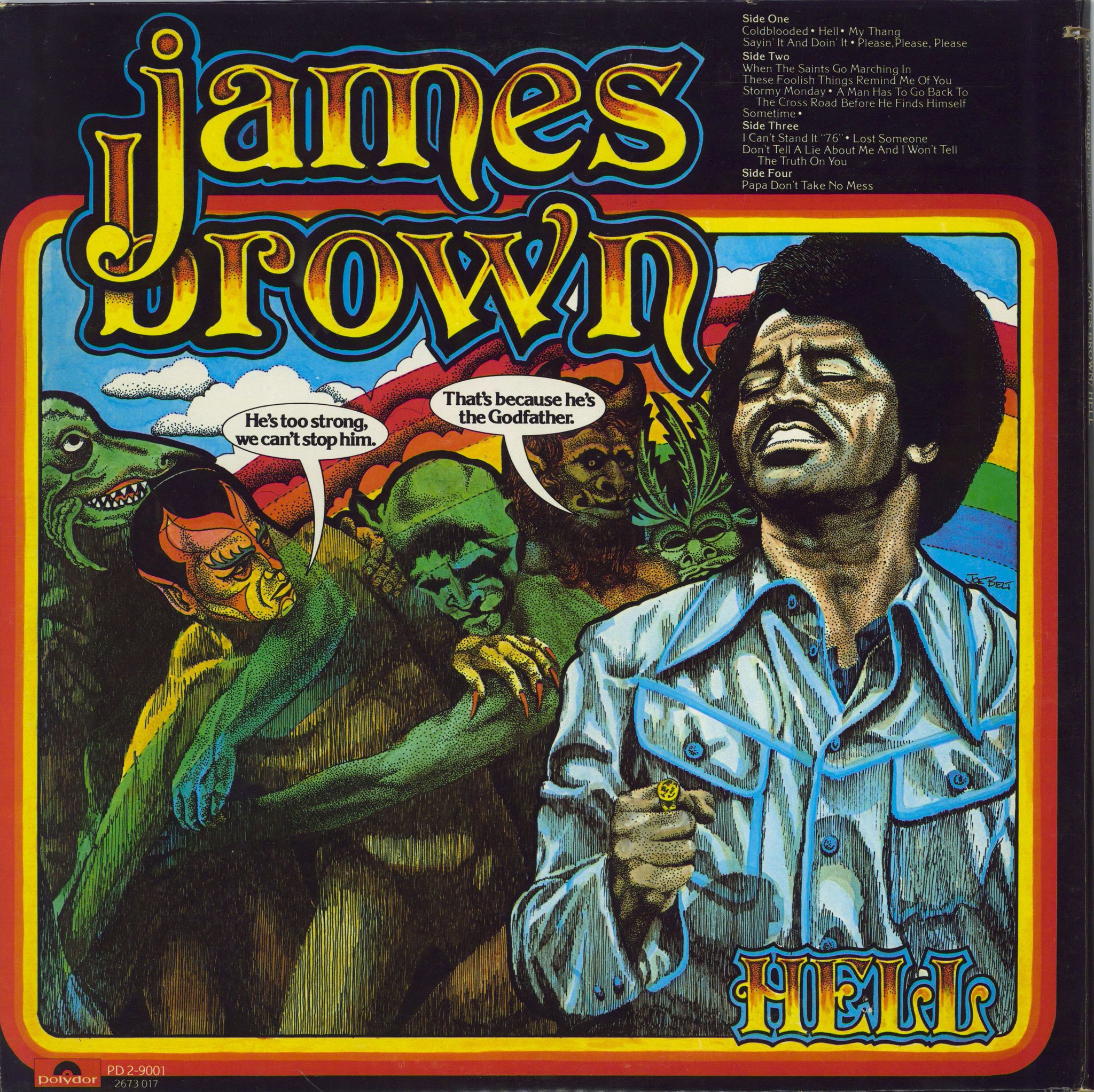James Brown Hell - EX US 2-LP vinyl record set (Double LP Album)