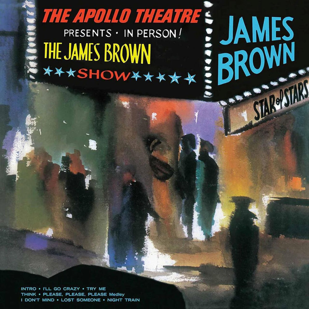 James Brown Live At The Apollo - The Blue Collection Edition - 180 Gram Blue Vinyl - Sealed UK vinyl LP album (LP record) DOL1082HB