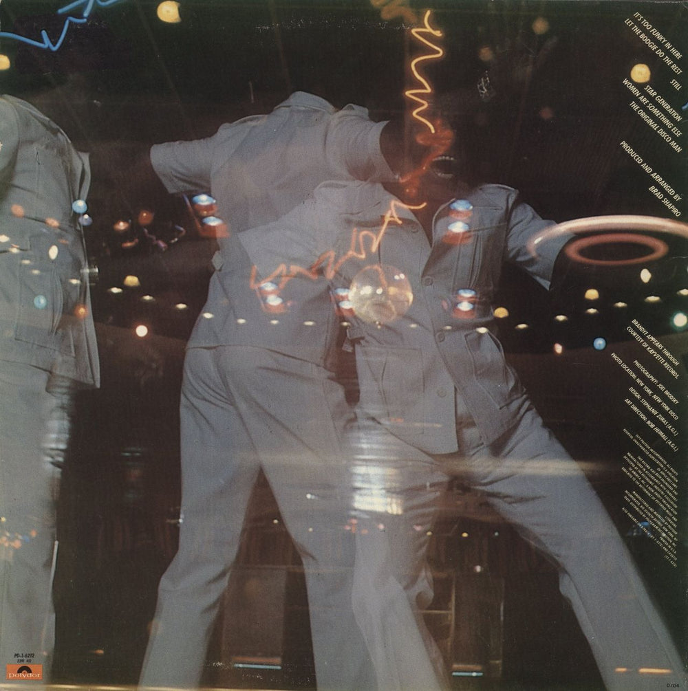 James Brown The Original Disco Man UK vinyl LP album (LP record)