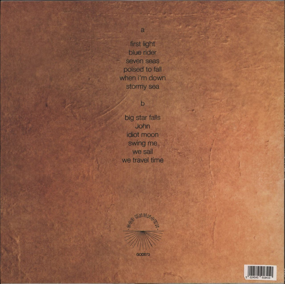 James Johnston We Travel Time UK vinyl LP album (LP record)