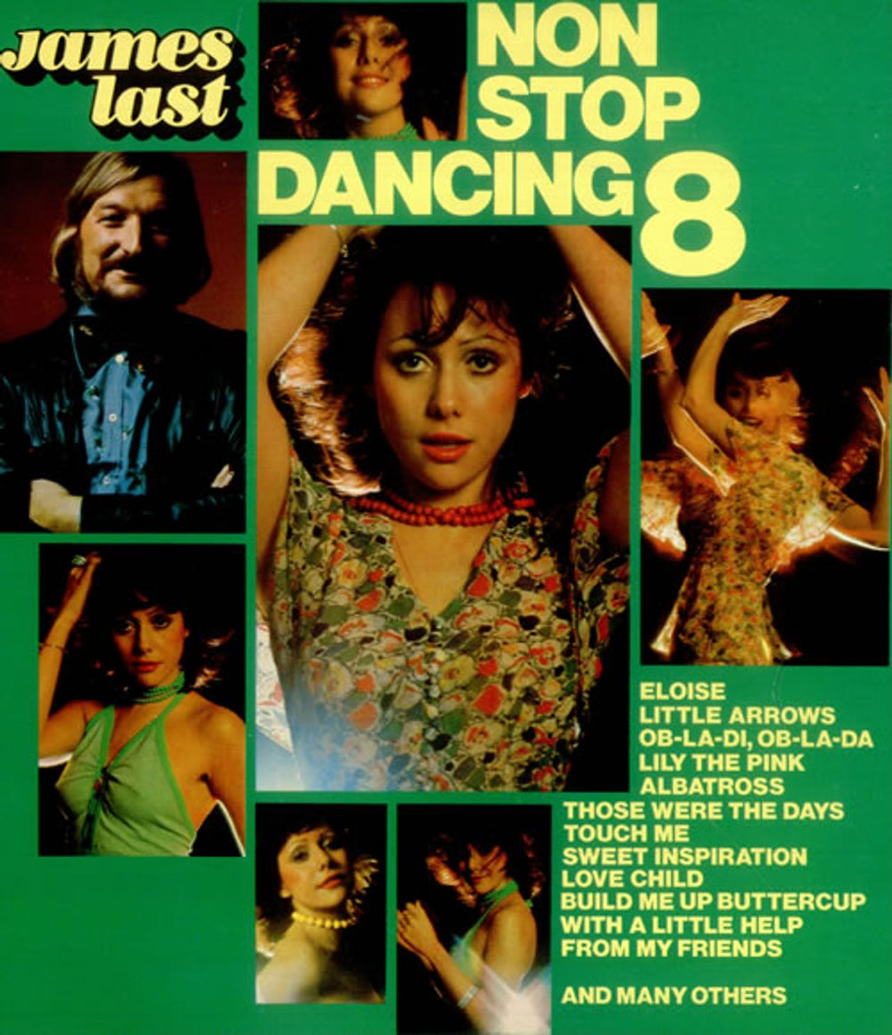 James Last Non Stop Dancing 8 UK vinyl LP album (LP record) 249294