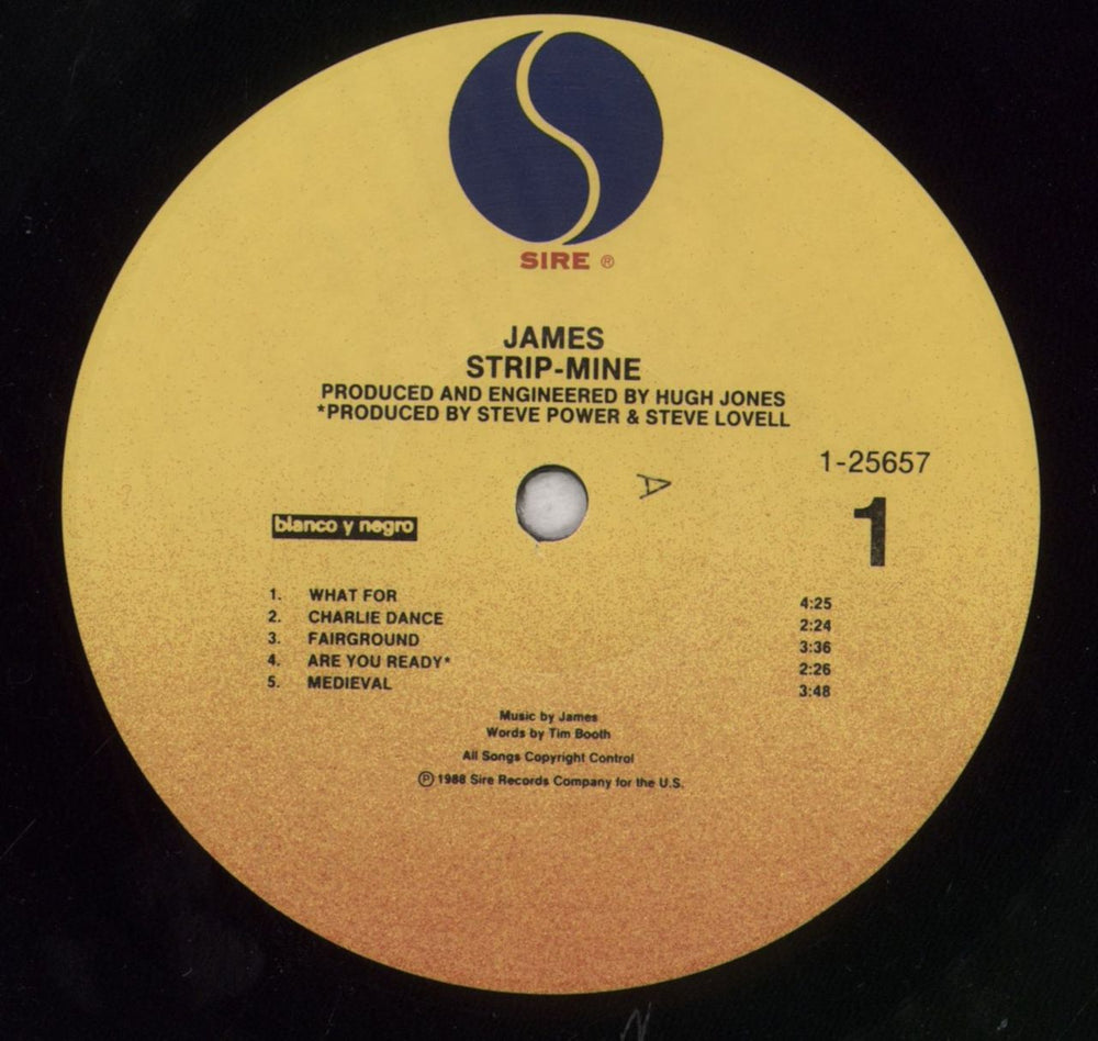 James Strip-Mine - EX UK vinyl LP album (LP record) JMSLPST742443