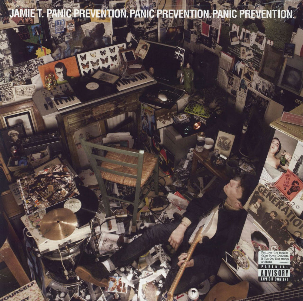 Jamie T Panic Prevention - Sealed UK vinyl LP album (LP record) V3023