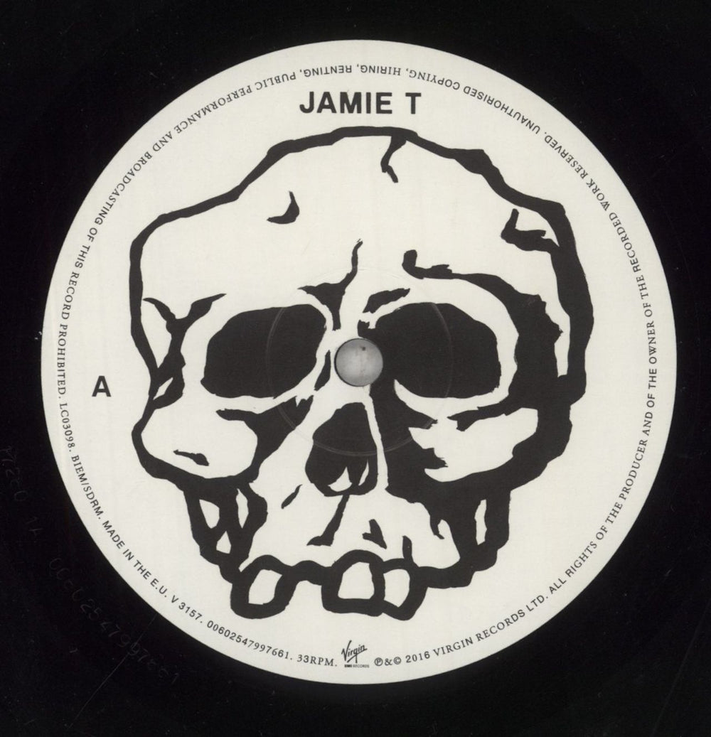 Jamie T Trick UK vinyl LP album (LP record) JE6LPTR784502